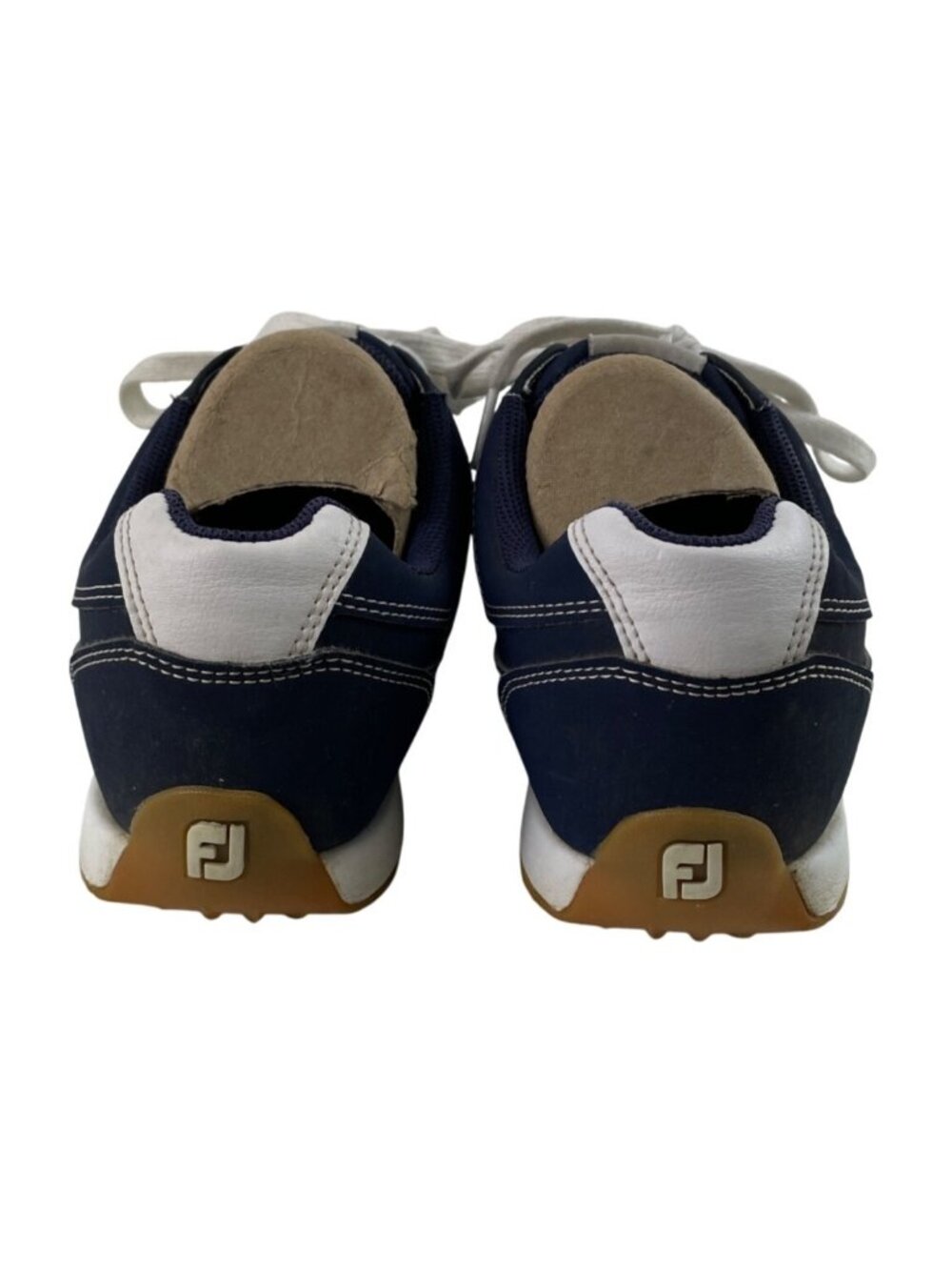 FootJoy Sport Retro Women's Size 7.5M Spikeless Golf Shoes 92387 Navy Blue - Picture 8 of 13
